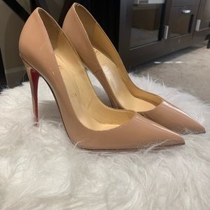 Christian louboutin so Kate’s 38.5